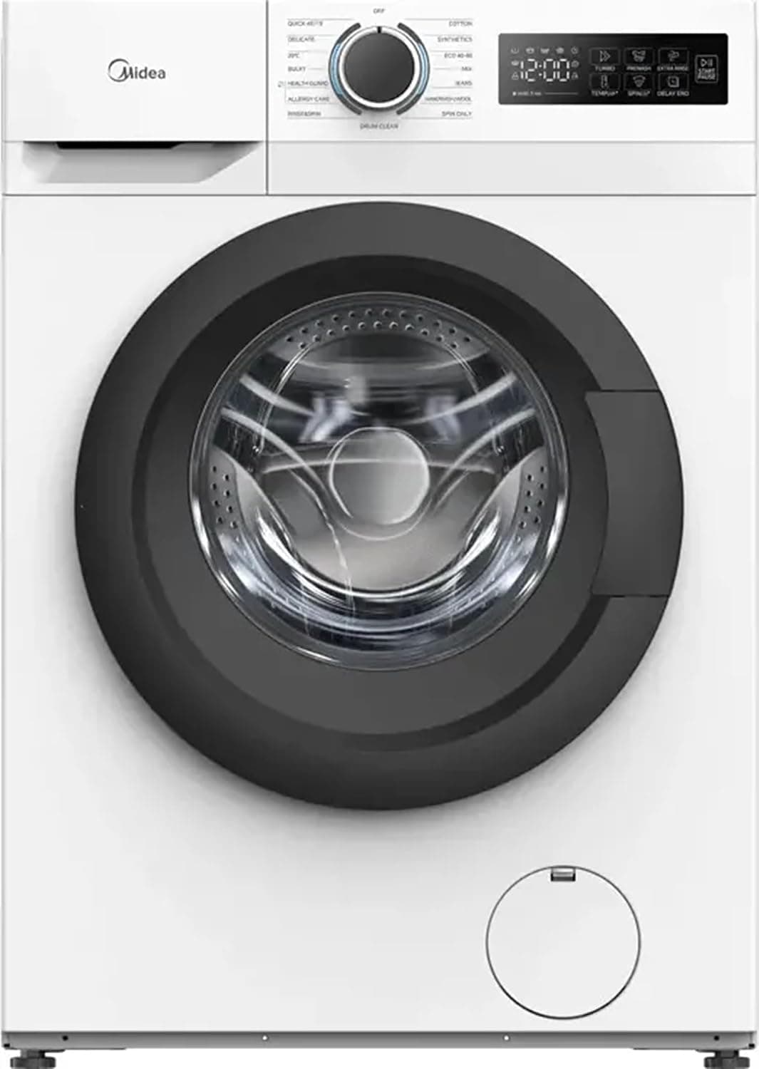 Midea Waschmaschine | Frontlader mit Inverter Quattro & A-10% Klasse (7kg / 1400 U/Min)