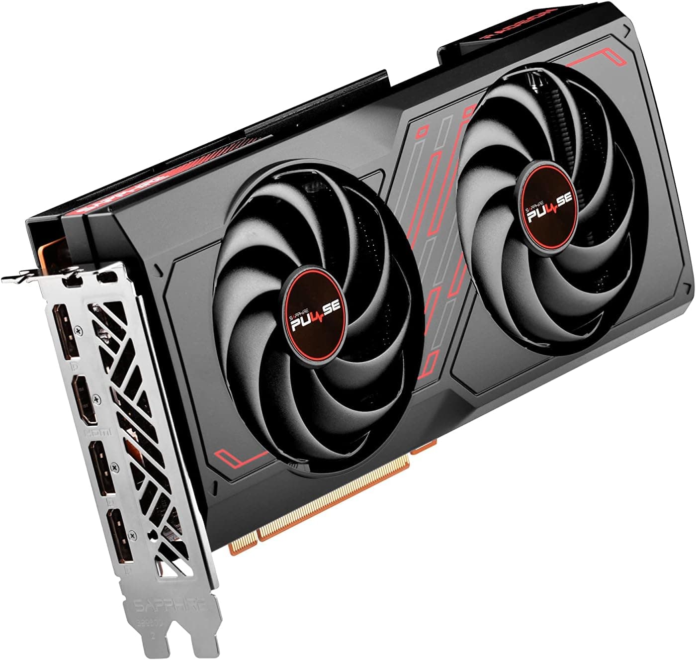 Sapphire PULSE AMD Radeon RX 7600 8GB GDDR6 | 11324-01-20G | Dual-X Cooling | 1080p Gaming