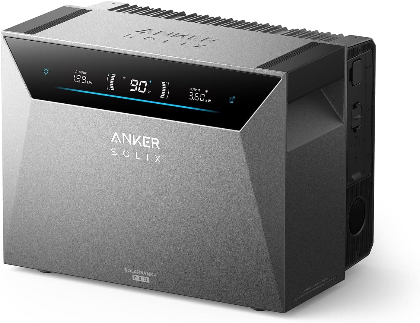 Anker Solix Solar Bank 4 Pro Serie – Intelligentes Energiespeichersystem (Basis, Erweiterung & Solarkits) - Solar Bank 4 Pro (Base)