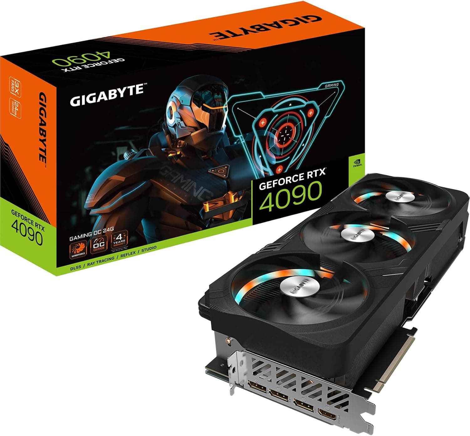 GIGABYTE GeForce RTX 4090 GAMING OC 24G Grafikkarte (GV-N4090GAMING OC-24GD)