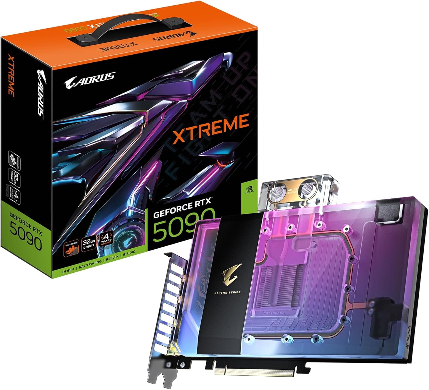 Gigabyte GeForce RTX 5090 Serie | Xtreme Waterforce WB & Gaming OC | 32GB GDDR7 | PCIe 5.0 | NVIDIA Blackwell - Xtreme Waterforce WB