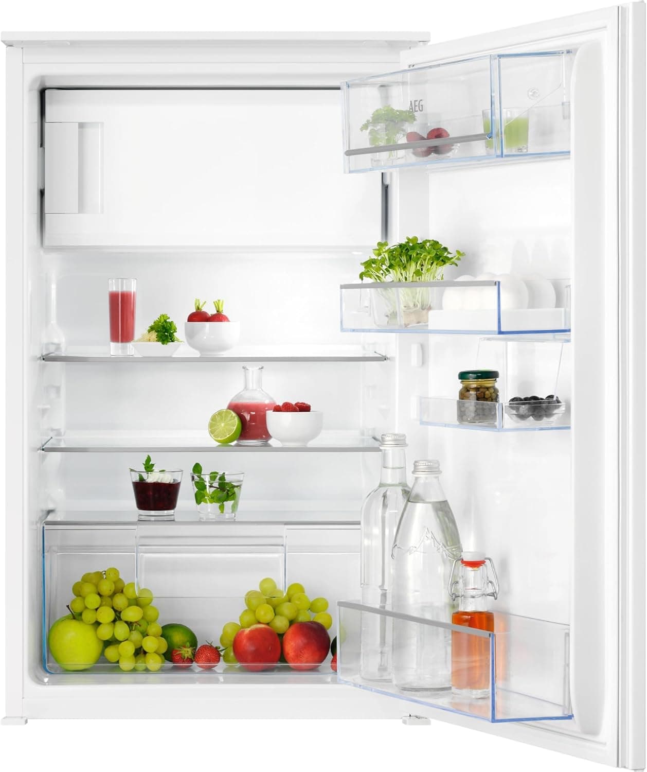 AEG 5000 Serie Einbaukühlschrank | Integrierbar mit FlexiShelf & LED (88cm / 123cm)