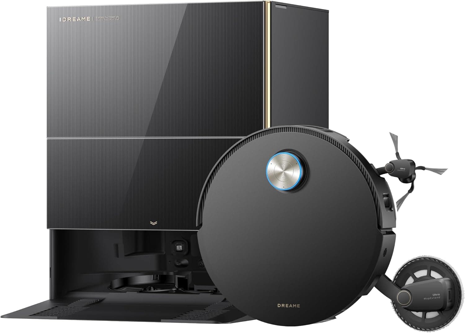 Dreame X50 und X60 Serie Saug- und Wischroboter mit HyperForce-Saugkraft, FlexiArm-Technologie und intelligenter Reinigungsstation - X60 Pro Ultra Com