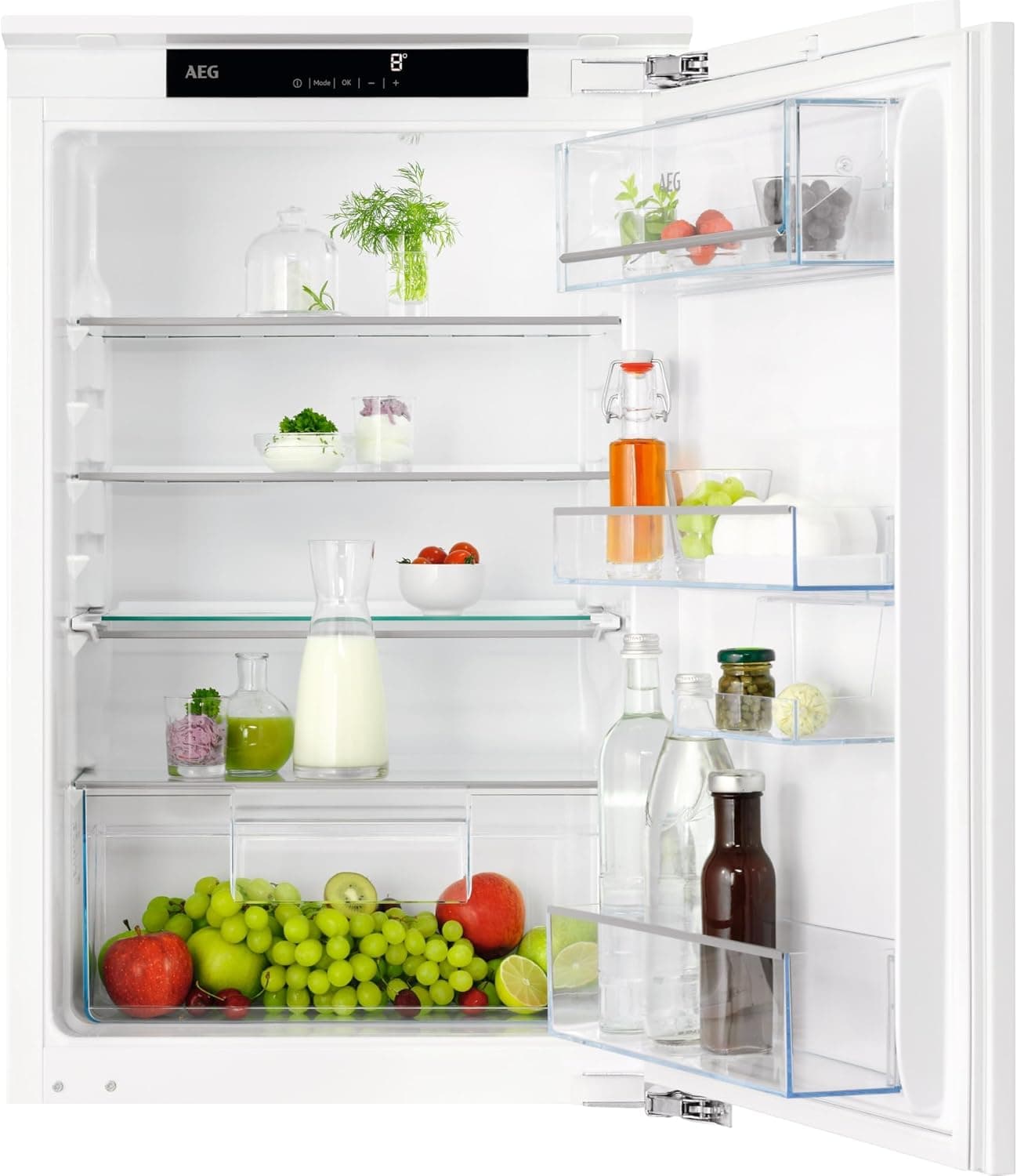 AEG 5000 Serie Einbaukühlschrank | Integrierbar mit FlexiShelf & LED (88cm / 123cm)