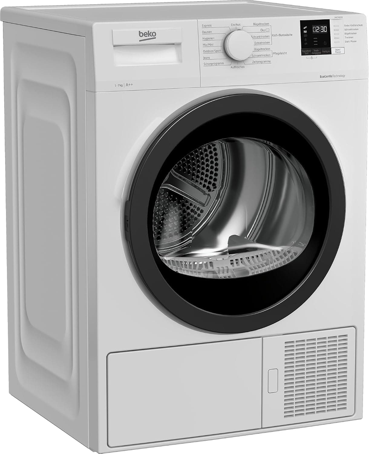 Beko DHC Wärmepumpentrockner | 7kg - 9kg | AquaWave-Trommel | Hygiene+ | Klasse A++ / C - 7 kg - 20" - slim