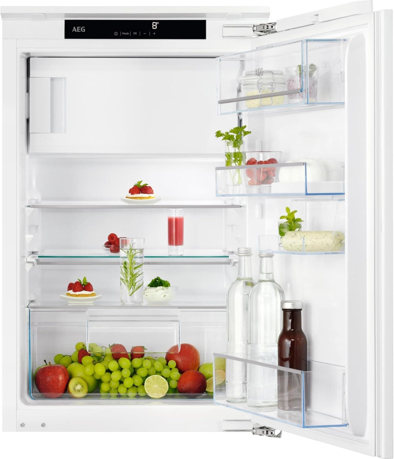 AEG 5000 Serie Einbaukühlschrank | Integrierbar mit FlexiShelf & LED (88cm / 123cm)