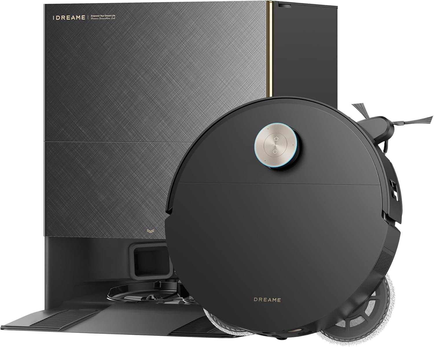 Dreame X50 und X60 Serie Saug- und Wischroboter mit HyperForce-Saugkraft, FlexiArm-Technologie und intelligenter Reinigungsstation - X50s Ultra (Schwa