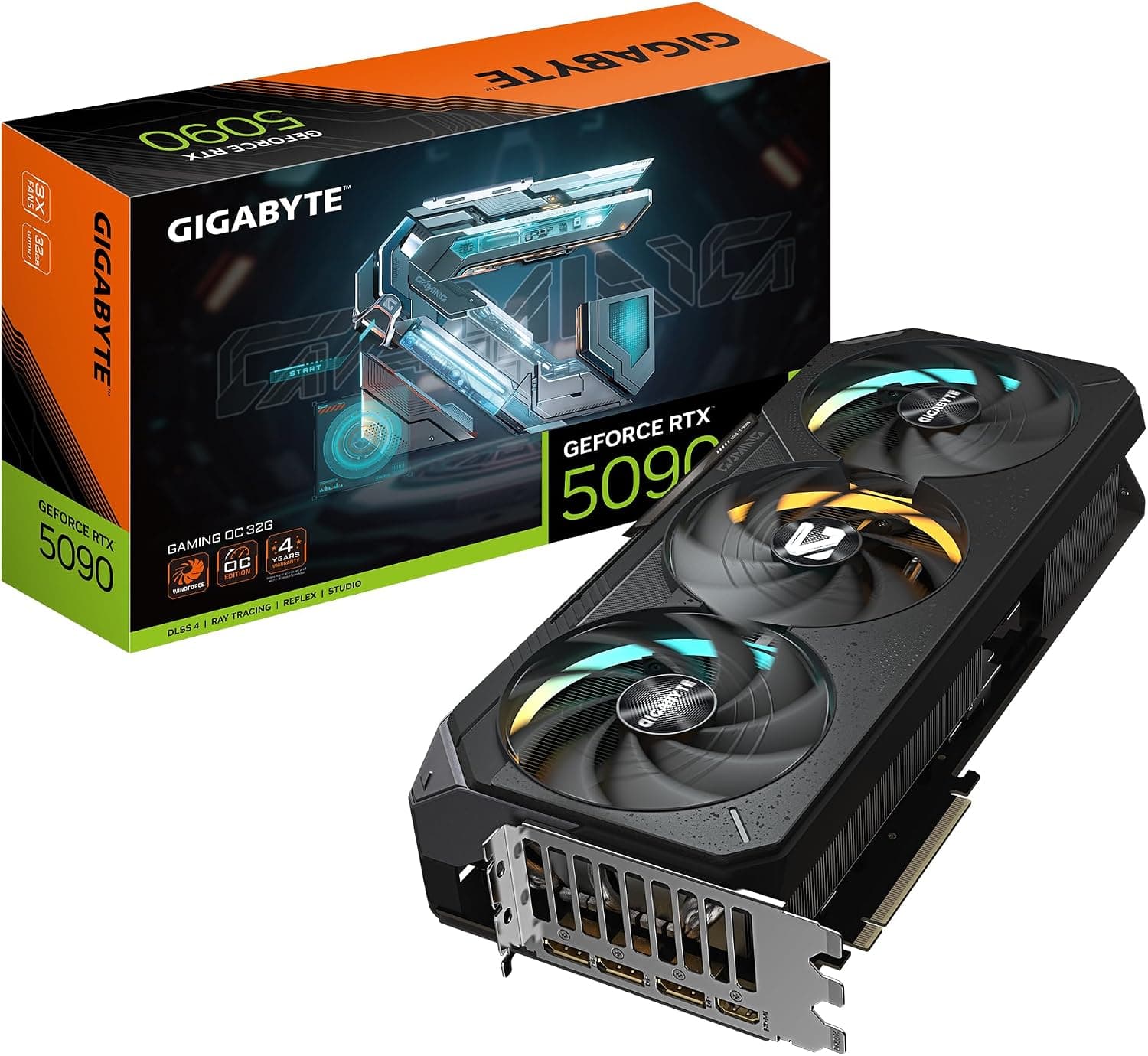 Gigabyte GeForce RTX 5090 Serie | Xtreme Waterforce WB & Gaming OC | 32GB GDDR7 | PCIe 5.0 | NVIDIA Blackwell - Gaming OC