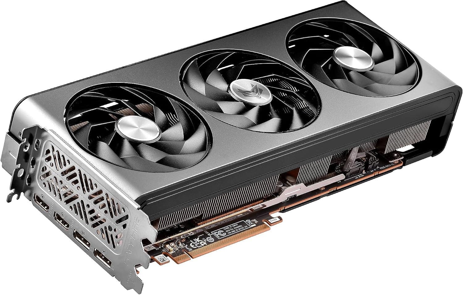 Sapphire NITRO+ AMD Radeon RX 7800 XT Gaming OC 16GB GDDR6 | 11330-01-20G | Tri-X Cooling | ARGB | 1440p Gaming