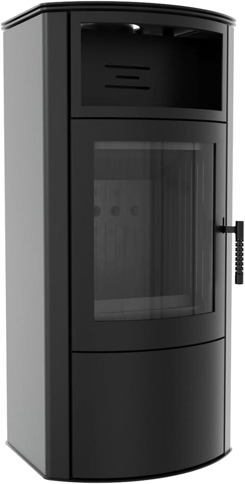 KRATKI Koza Titanium Kaminofen – 11 kW, freistehend aus Stahl
