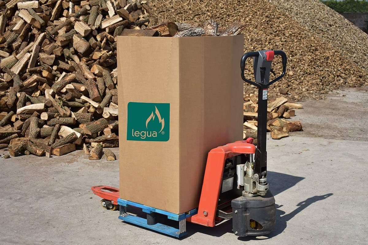 Eichen-Brennholz – PEFC-zertifiziert – 0,6 m³ – Naturbelassen in mediterraner Sonne getrocknet – Ideal zum Heizen & Grillen