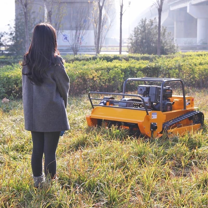 AIWEIYA AWY-1000S Mähroboter – Großfläche, ferngesteuert, Allrad, Akkubetrieb