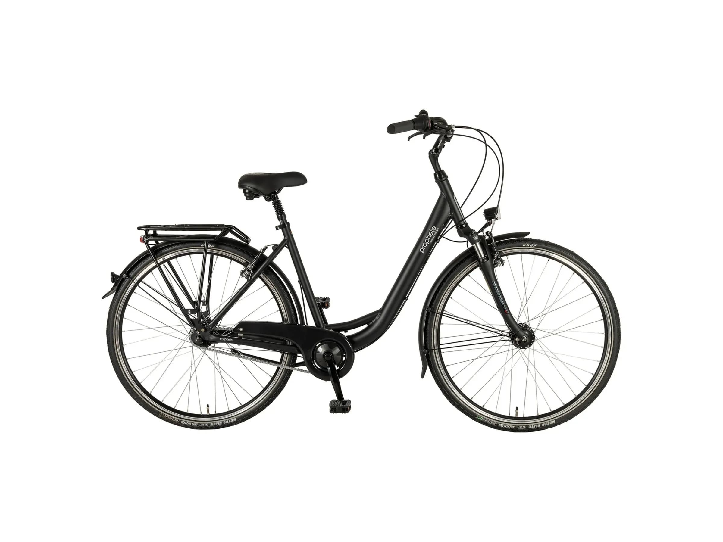 Prophete Cityrad Geniesser 500 Schwarz Matt 28"