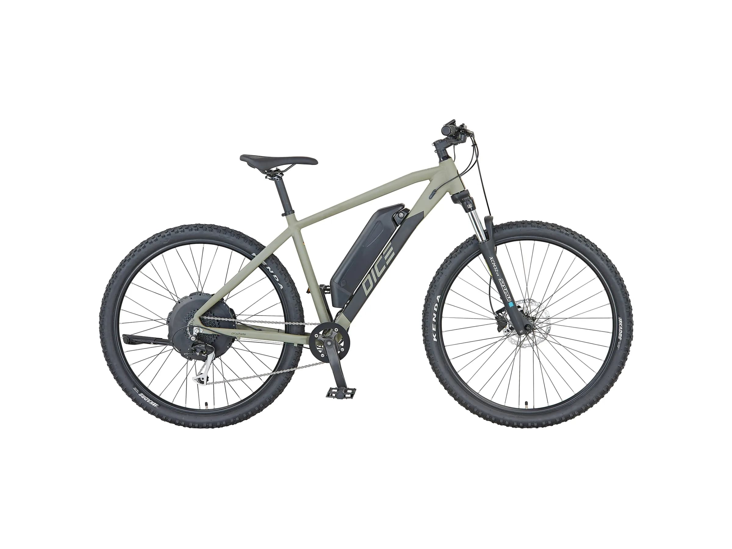 Prophete E-Bike MTB Dice 2.0 Moosgrau Matt 29