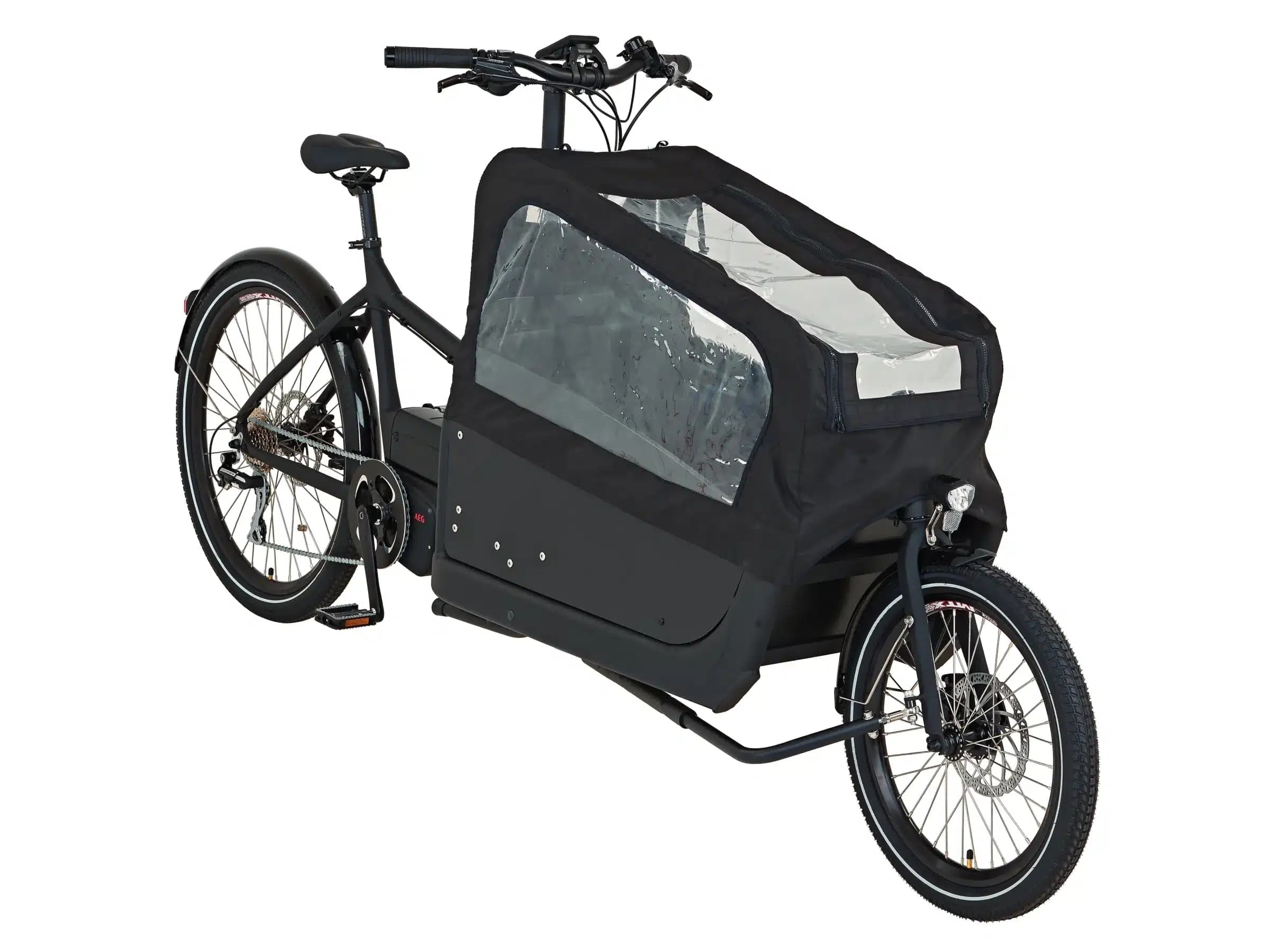 Prophete E-Bike Cargo Plus 22.ETL.10 Schwarz Matt 20"/26"