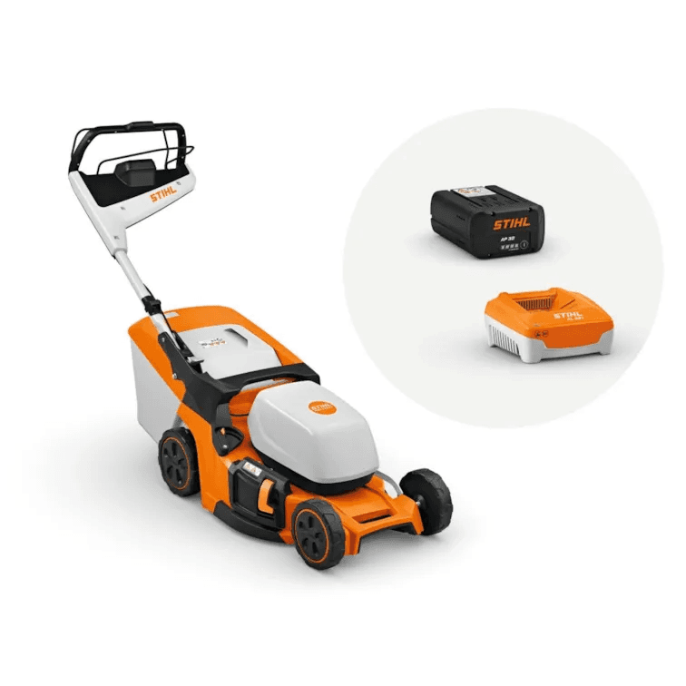 STIHL Akku Rasenmäher RMA 448 PV Set AP 30 + AL 301