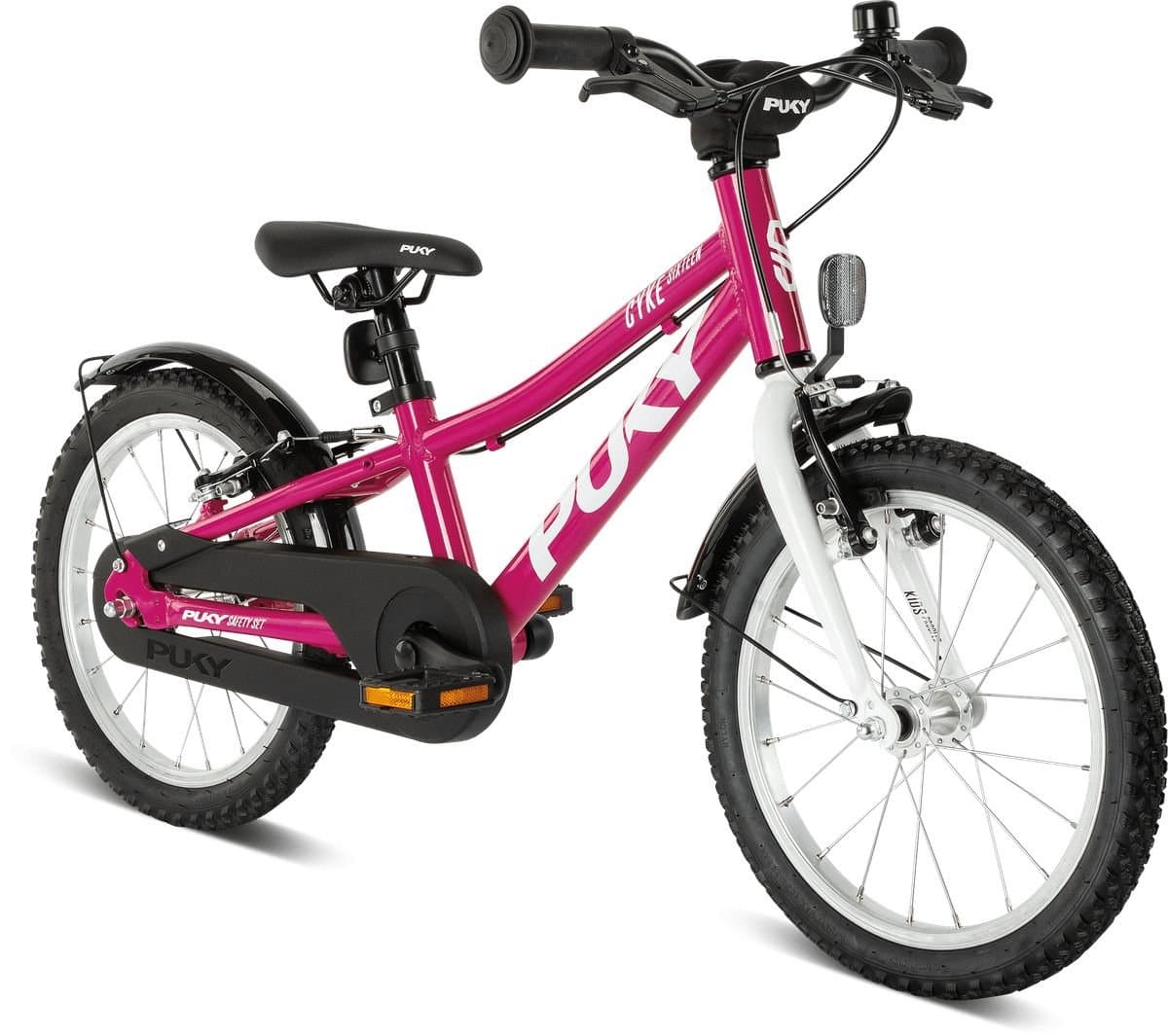 PUKY Cyke 16 Kinderfahrrad – 16 Zoll, 4–6 Jahre, Aluminiumrahmen