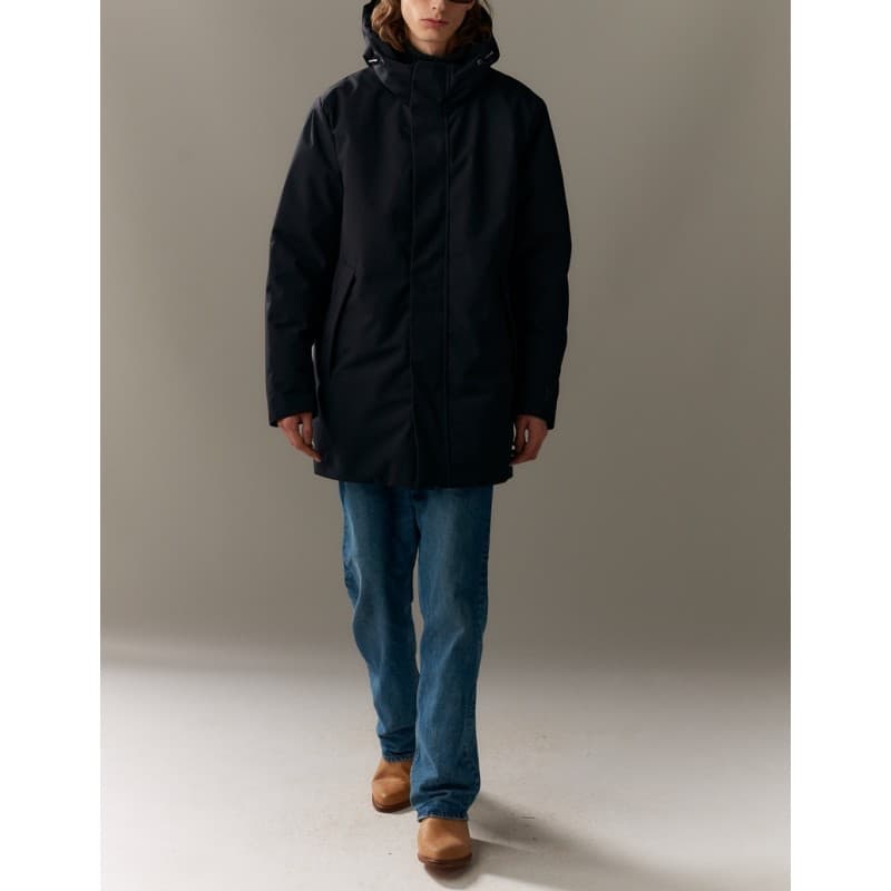 Parka Don Down Navy WELTER SHELTER - XS