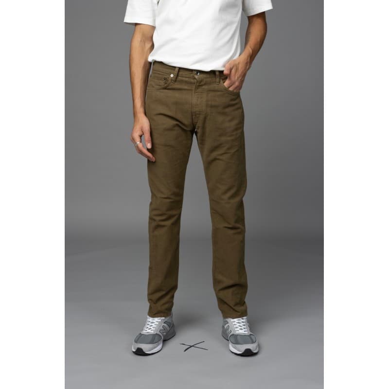 Pantalon M7 Soft Moleskin Olive COF STUDIO - 29US