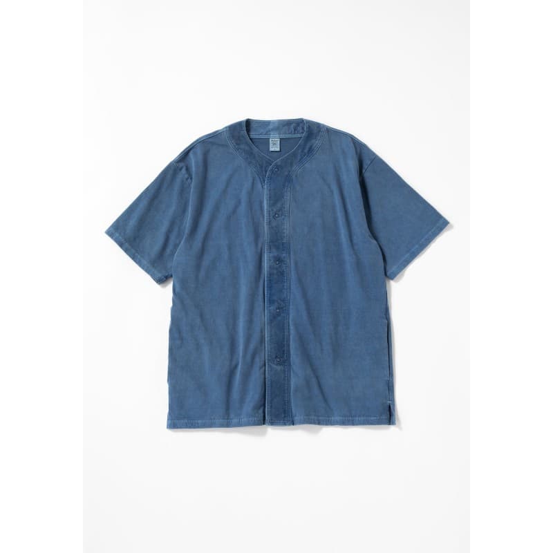 Chemise Baseball Fade Blue JACKMAN - M