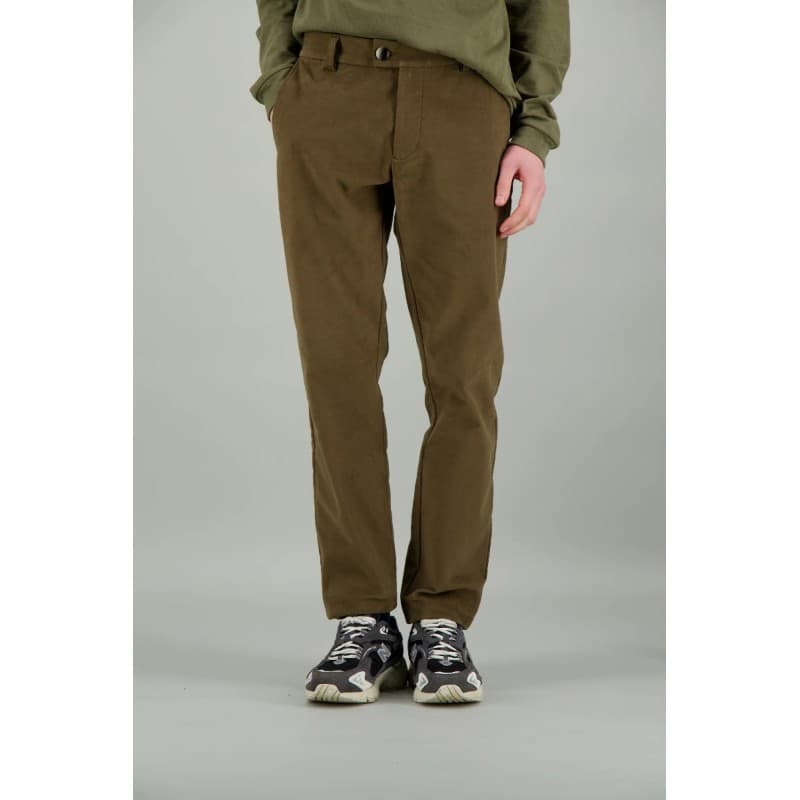 Pantalon City Pant Moleskine Kaki JAGVI - 38FR