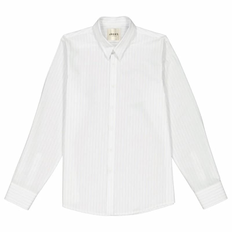 Chemise blanche rayée JAGVI - XS