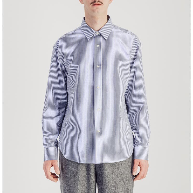 Chemise Daily Stripes Blue PARAGES - L