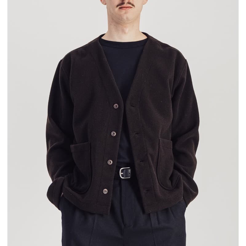 Veste Manager Laine Marron PARAGES - XL