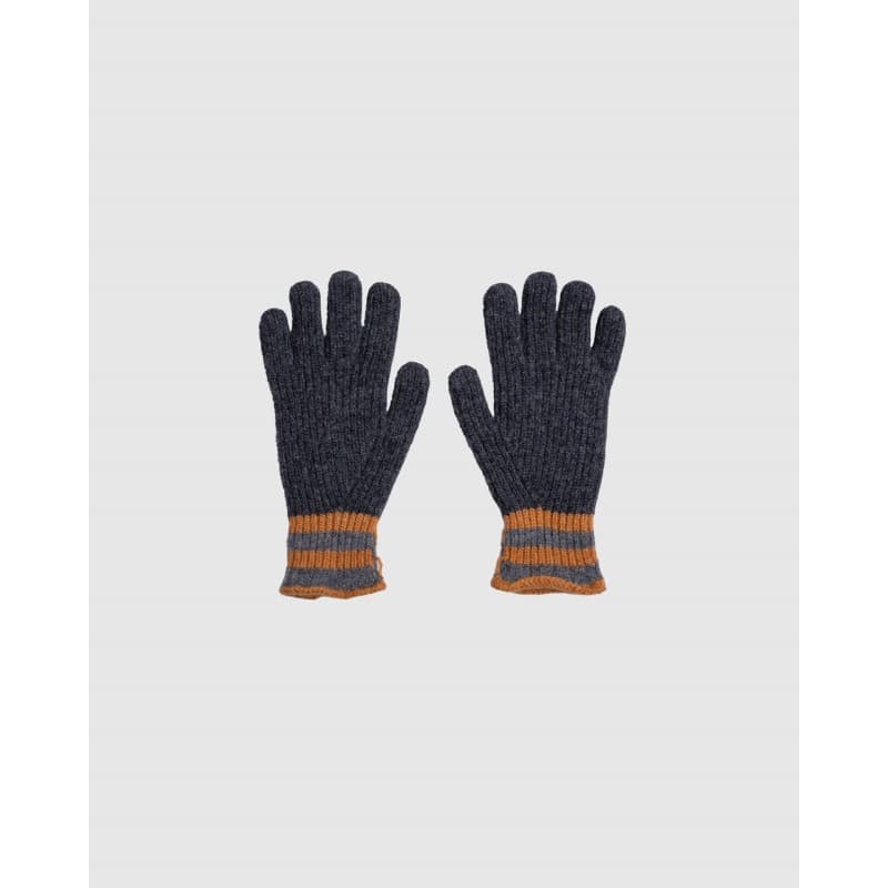 Gants en laine Love Ribbed Charcoal HOWLIN’