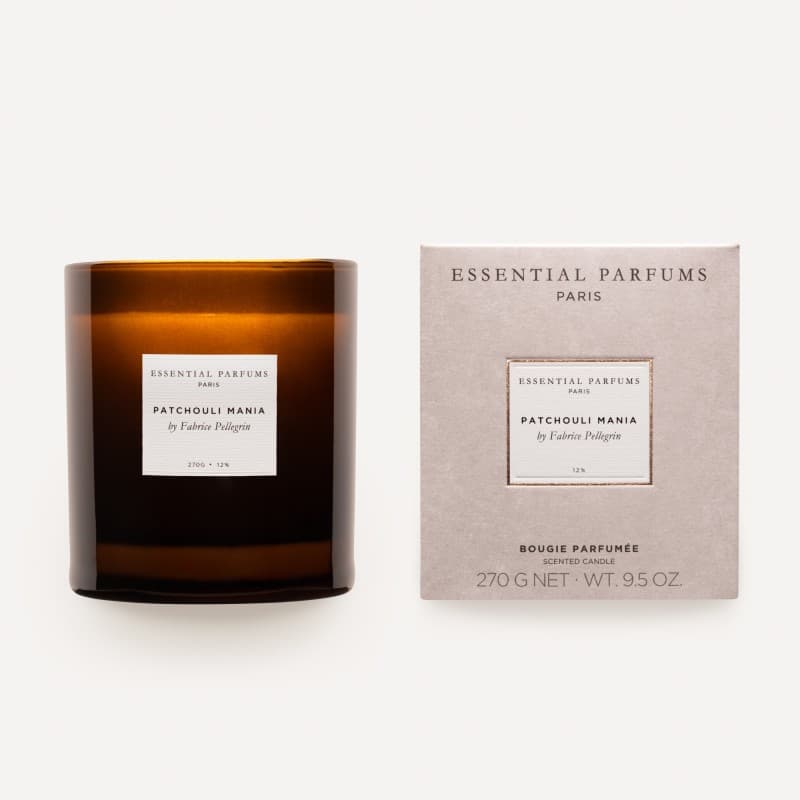 Bougie Patchouli Mania ESSENTIAL PARFUMS