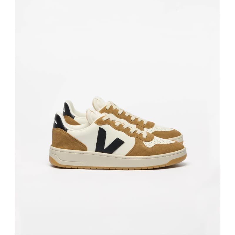 V10 Leather Pure Black Tent VEJA - 45FR/11.5US