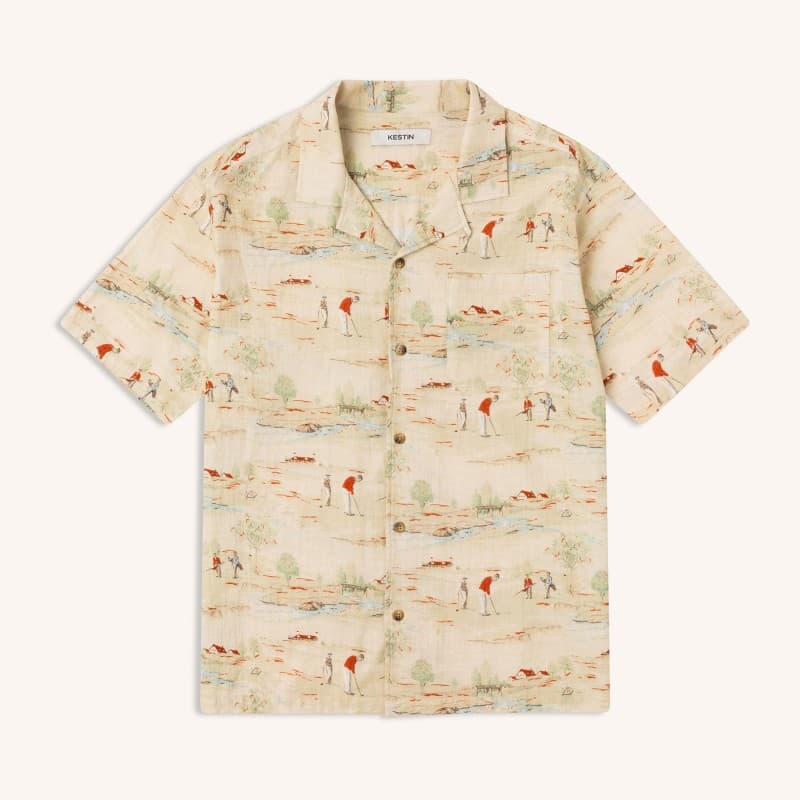 Chemise Crammond Golf Print KESTIN - M
