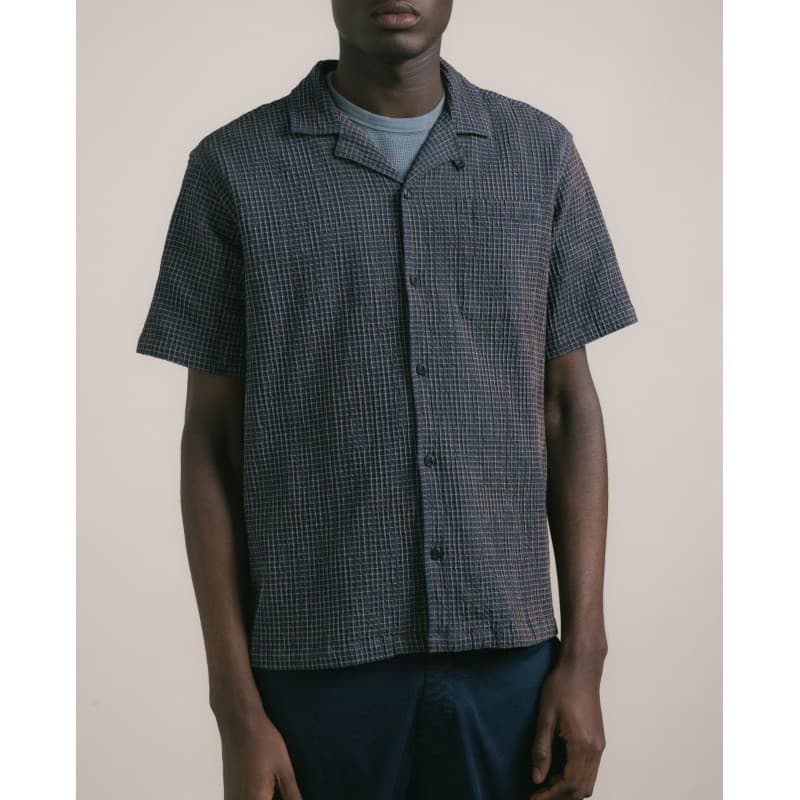 Chemise Crammond Japanese Check KESTIN - XL