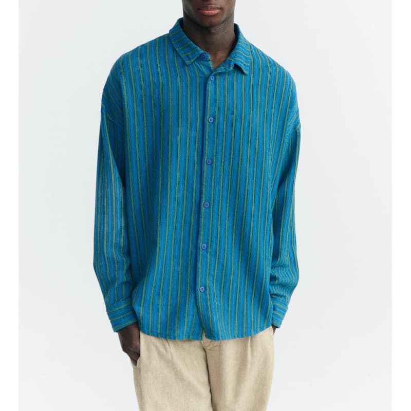 Chemise Haru Windsor Stripes THINKING MU - M