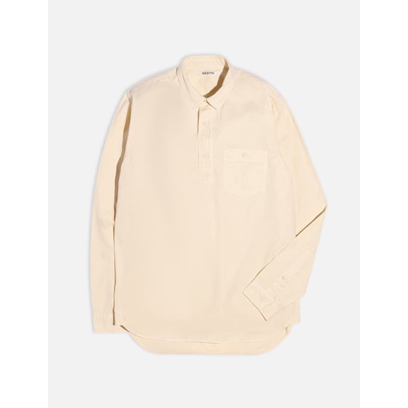 Chemise Popover Granton Ecru KESTIN - S