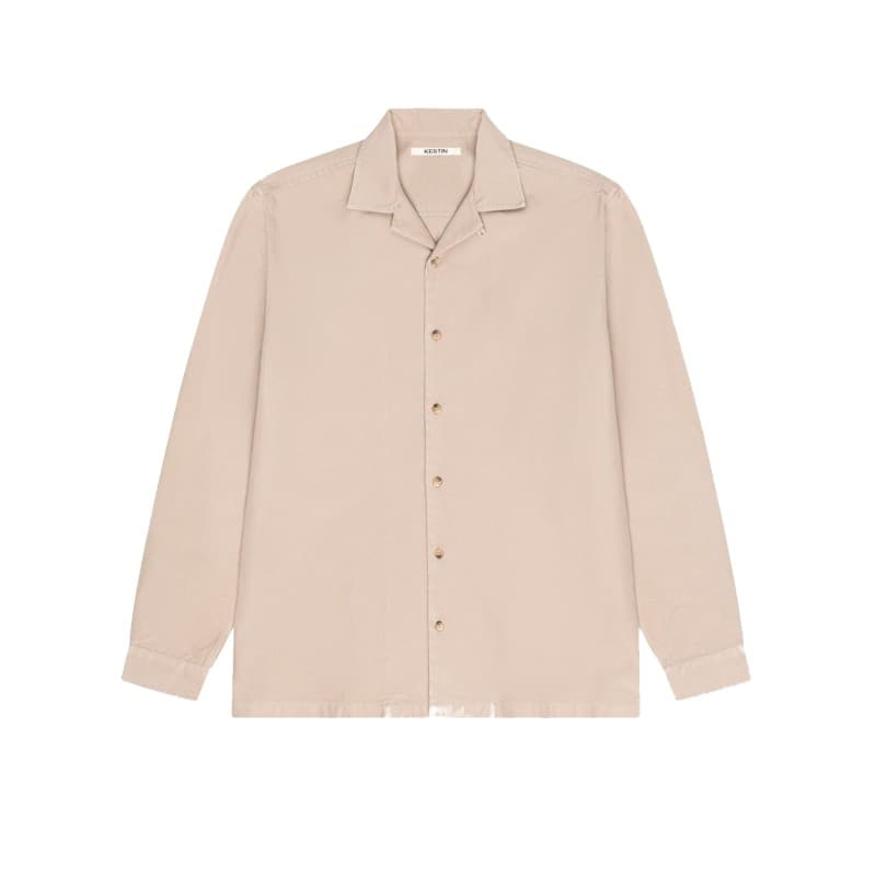 Chemise Tain Shirt Light Stone KESTIN - S