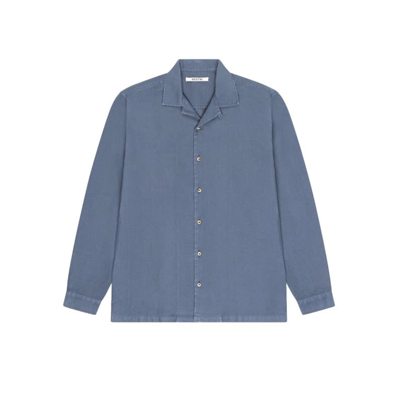 Chemise Tain Shirt French Blue KESTIN - S