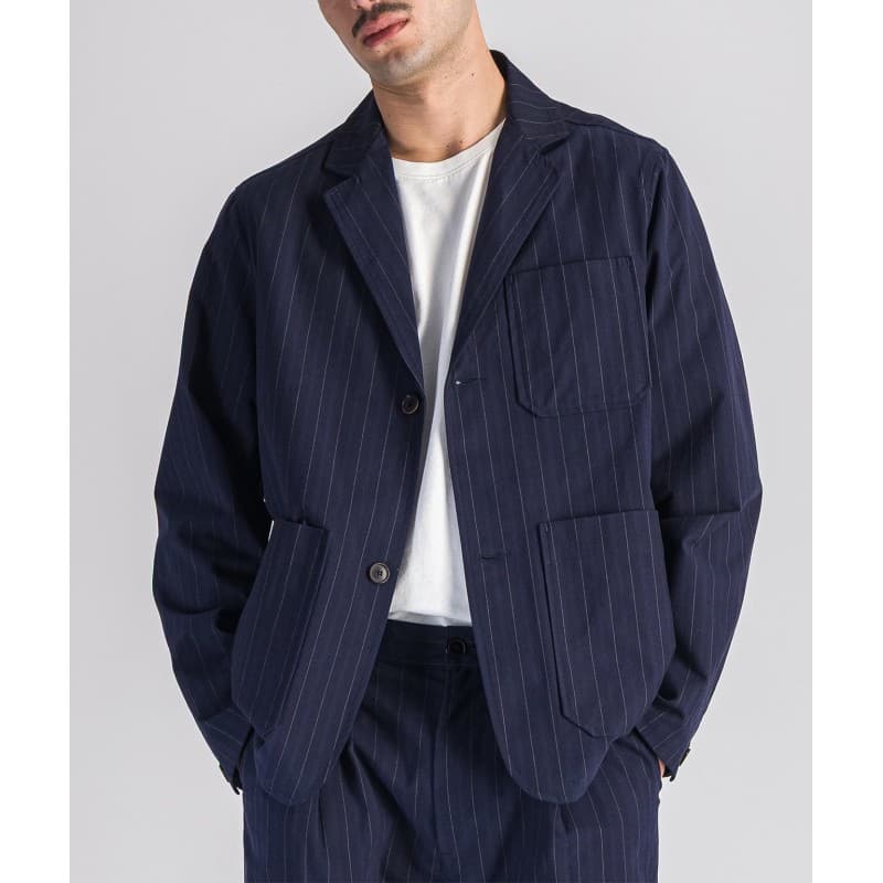 Veste Donati Navy Stripes PARAGES - L