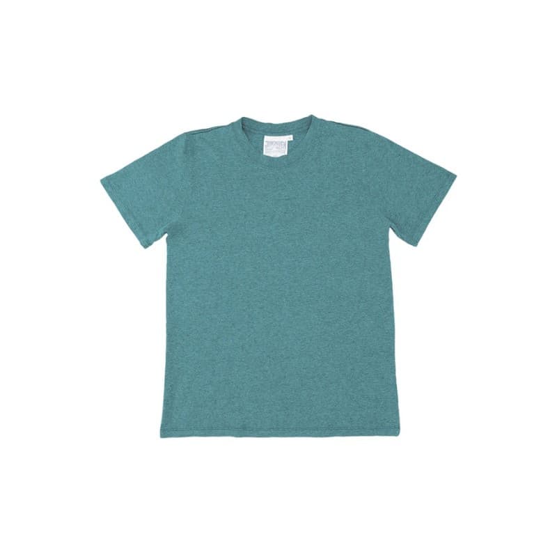 T-shirt chanvre et coton bio Deep Teal Heathered JUNGMAVEN - XL