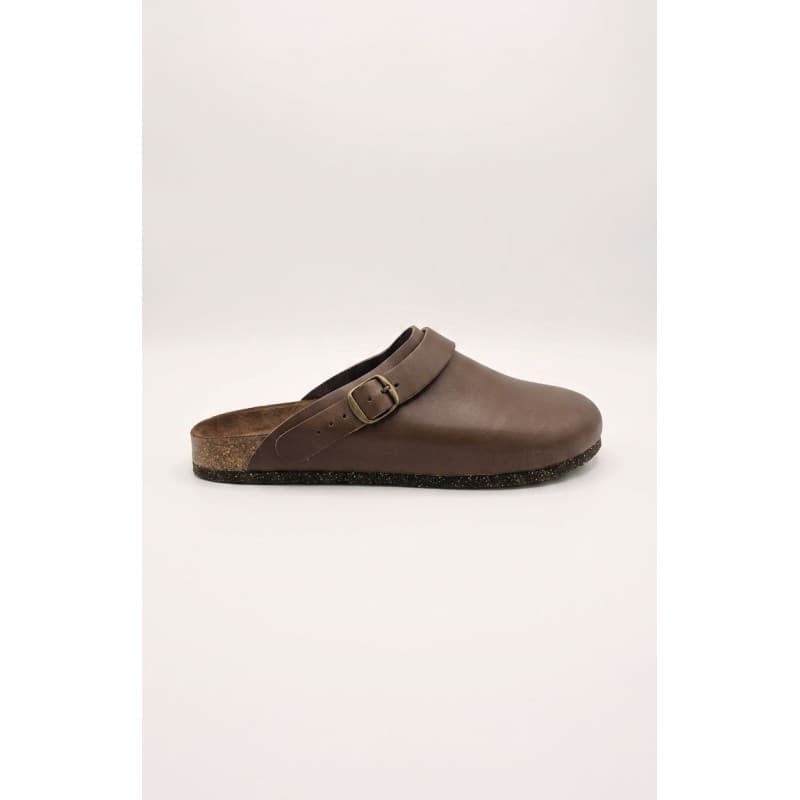 Mules en cuir marron BOSABO - 46