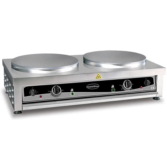 ELEKTRISCHE CREPES-PFANNE MIT 2 KOCHFELDERN