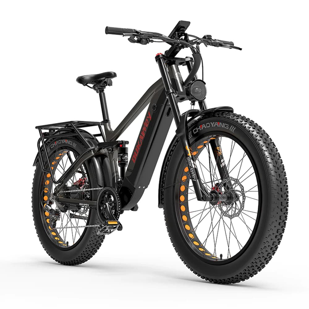 Dukawey Silvertip8 1000W 26" Fat Bike VTT électrique 52V 20Ah Samsung Batterie E-MTB - S