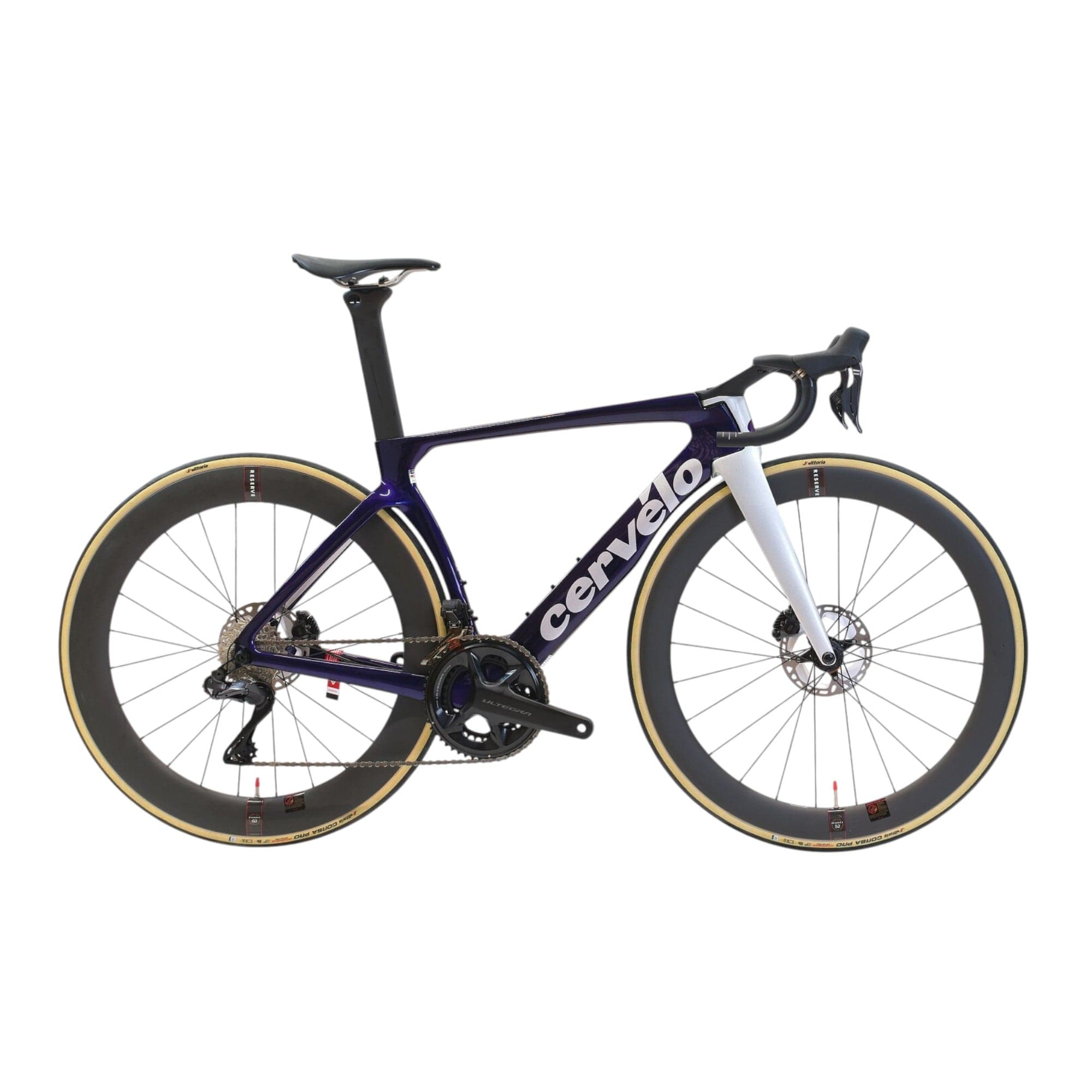 Cervélo S5 2024 - Shimano Ultegra Di2 2x12sp - Reserve 63|52 - XS
