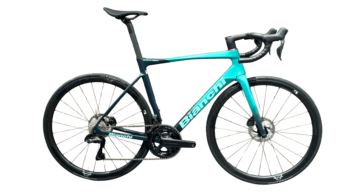 Bianchi Specialissima Pro 2025 - Shimano Ultegra Di2 - Velomann Palladium - M