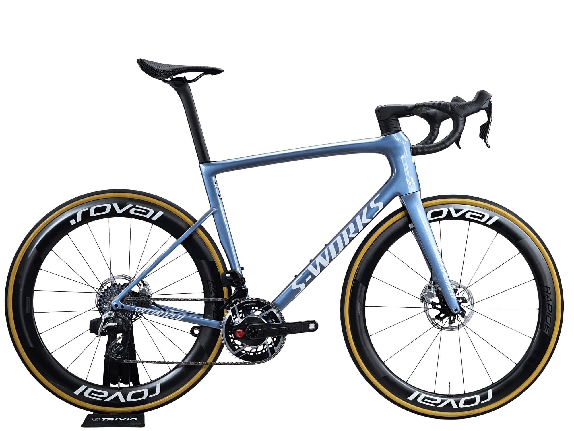 Specialized S-Works Tarmac SL8 2025 - Sram Red AXS 2x12sp - Roval Rapide CLX2 - L