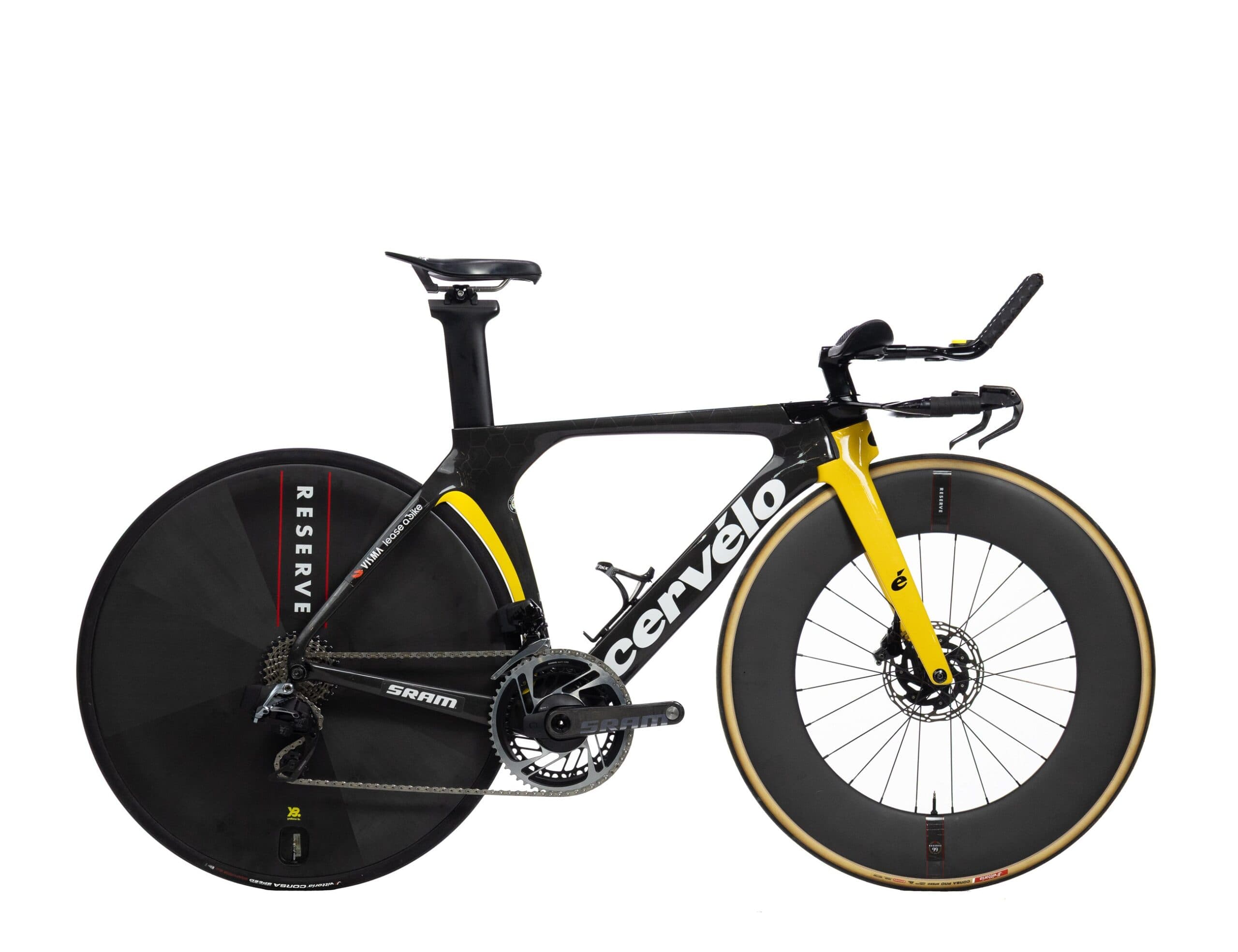 Cervélo P5 2023 size 48 Visma Lease A Bike Sram Red AXS D1 2x12sp - M