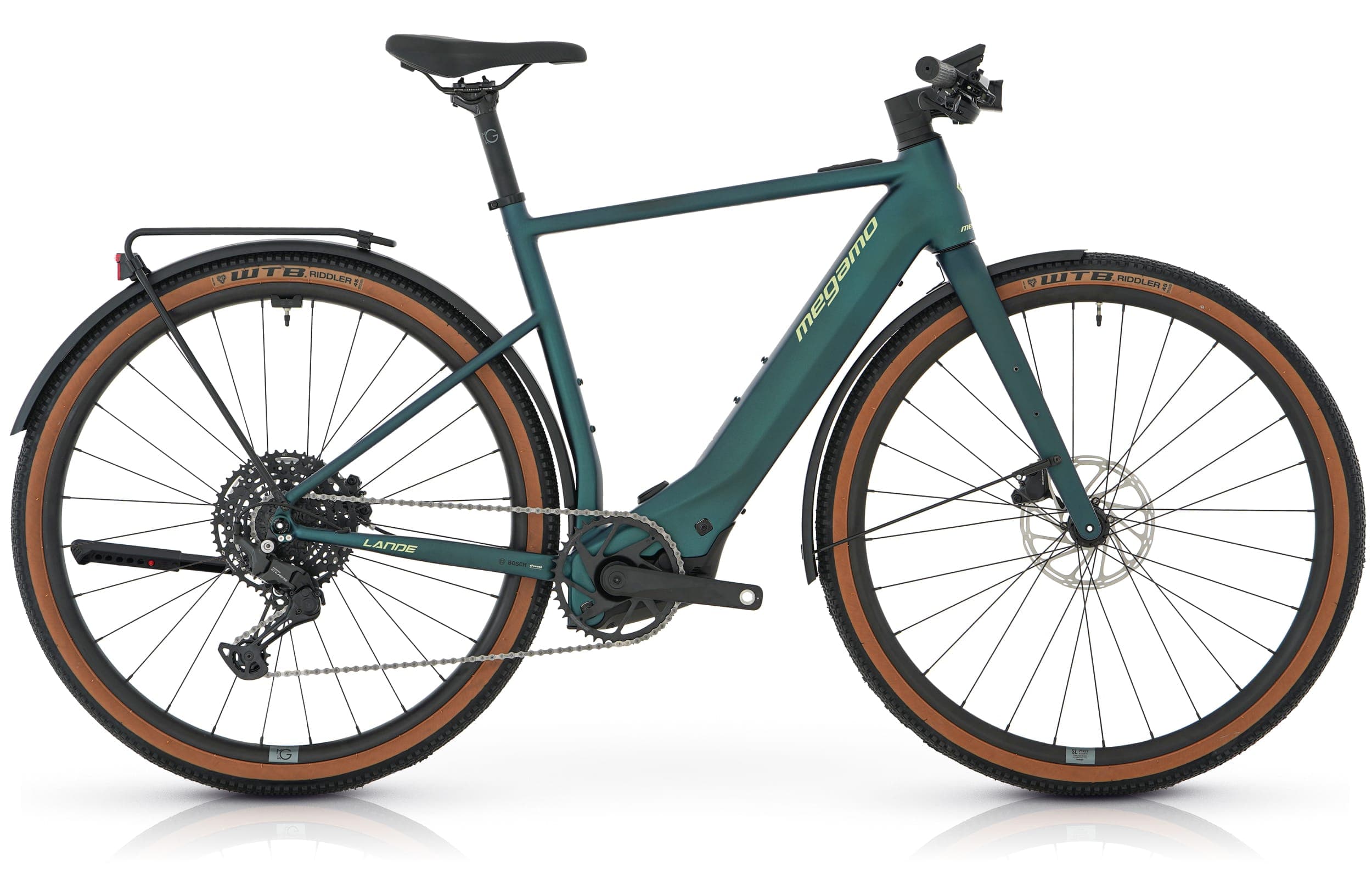 Megamo Lande Flat-Bar Equipped 2025 - Sram Apex 1x11sp - Megamo e-Gravel - S