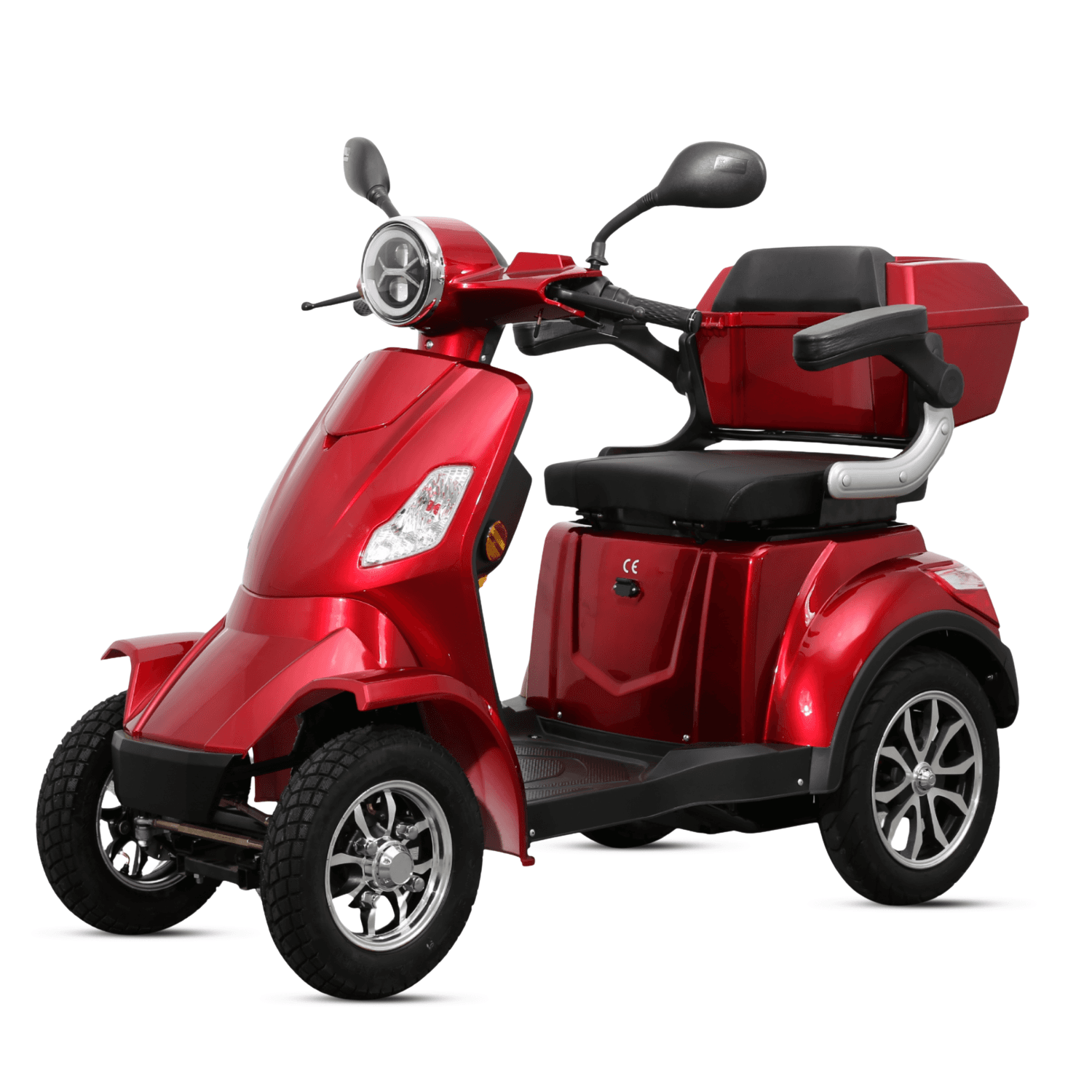 Scooter Électrique 4 Roues Rider 1000W – Mobilité Sécurisée pour PMR et Séniors
