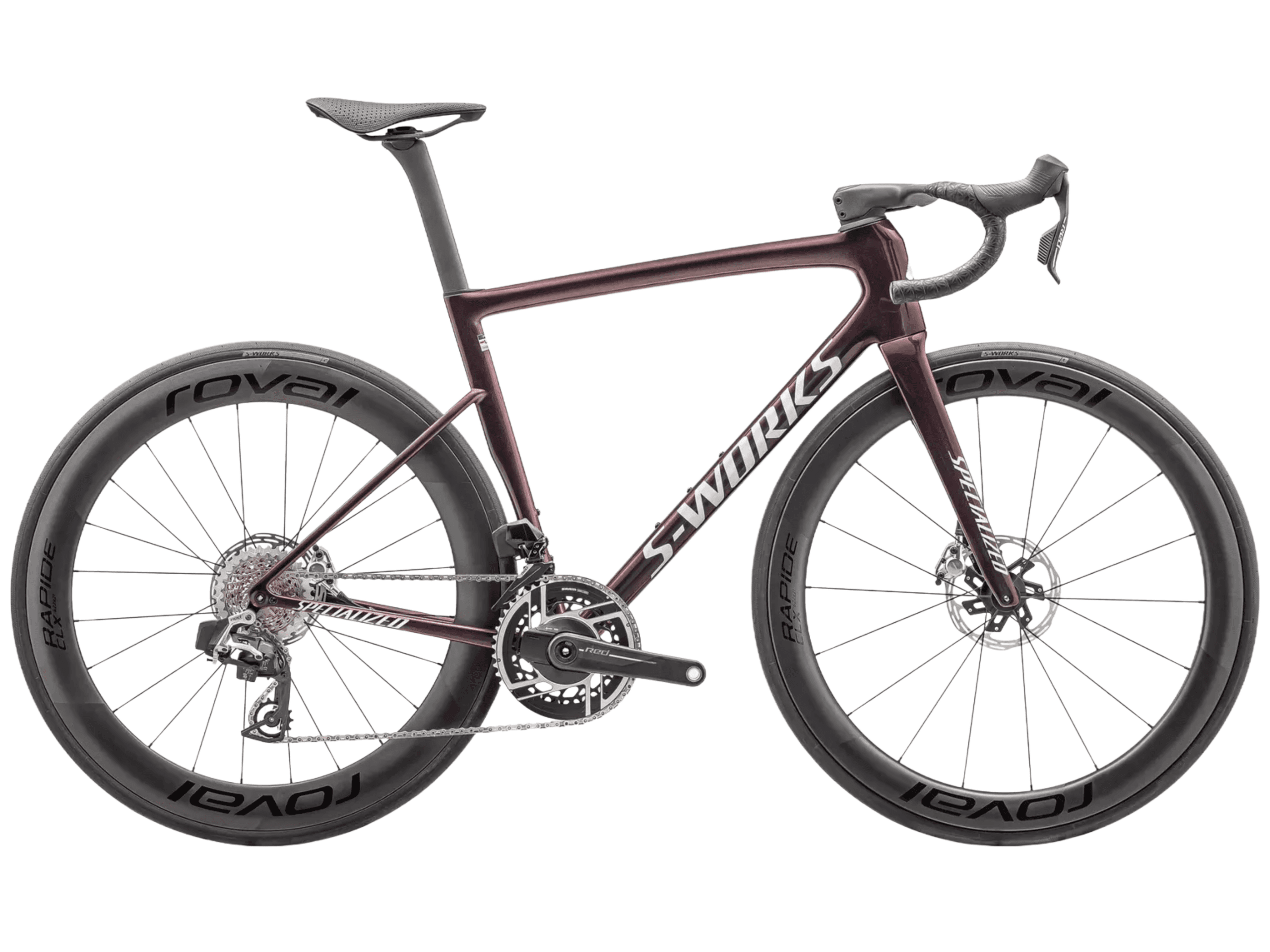 Specialized S-Works Tarmac SL8 2024 - Sram Red AXS 2x12sp - Roval Rapide CLX II - M