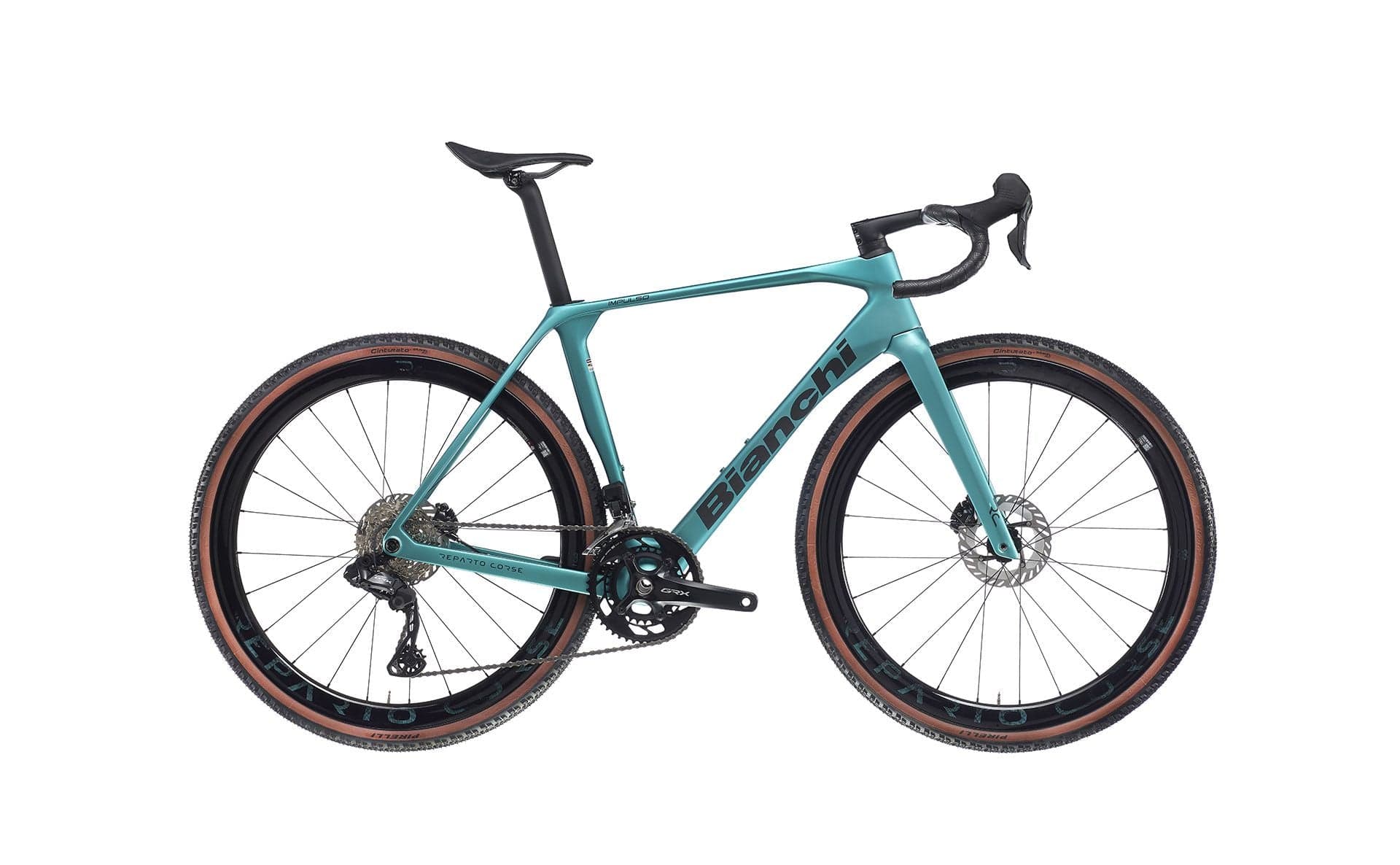 Bianchi Impulso RC 2026 - Shimano GRX 825 Di2 2x12sp - Reparto Corse RC43 - XS